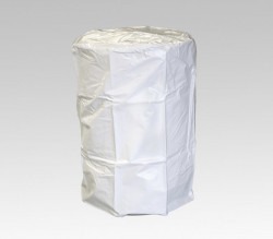 White Barrel Covers