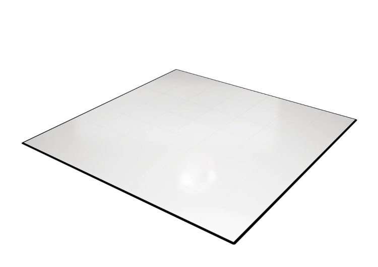 Slate White Dance Floor 3’ x 3’ Panels