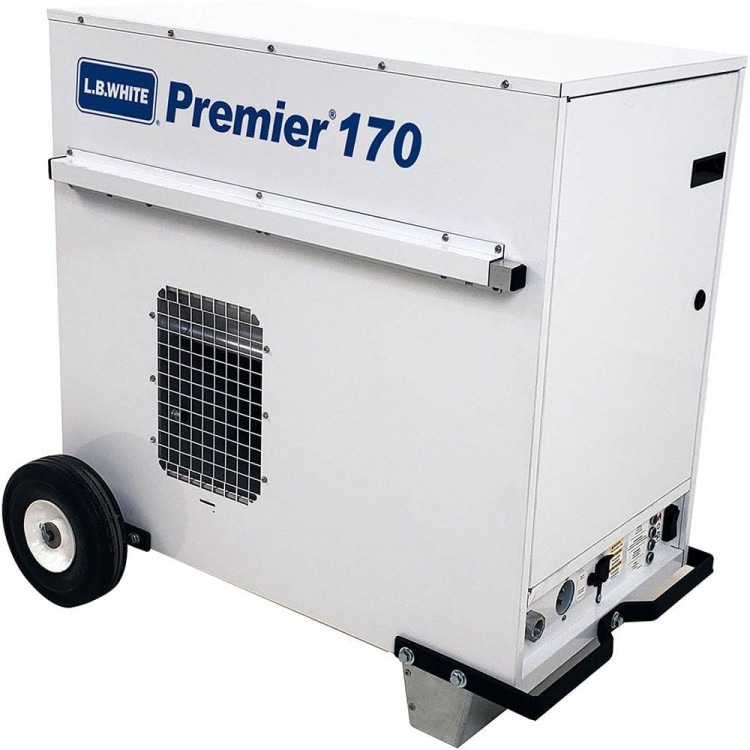 Lb. White 170 Heater With 100LB Propane